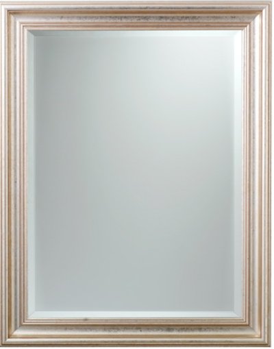 MWJ192 กระจกกรอบไม้สนลาย 750 x 950 มม. รุ่น CLASSIC ART