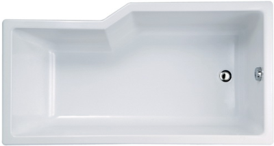 BT204PP(H) อ่างอาบน้ำพร้อมสะดือป๊อปอัพ รุ่น ALISS