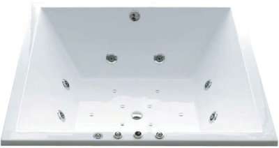 BTW1018EL อ่างระบบน้ำวนพร้อมสะดือป๊อปอัพ รุ่น HERCULES