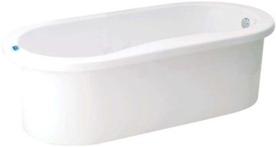 BT2020SPP(H) อ่างอาบน้ำพร้อมแผงอะครีลิคลอยตัวและสะดือป๊อปอัพ รุ่น MARINE