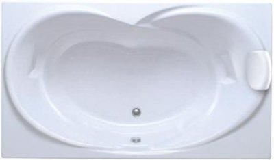 TF-7180-WT อ่างอาบน้ำธรรมดา+หมอน รุ่น SAVONA