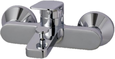 TTMR302K ก๊อกผสมสำหรับลงอ่างอาบน้ำและยืนอาบชนิดติดผนัง (ไม่รวมชุดฝักบัวสายอ่อน) รุ่น REI-S