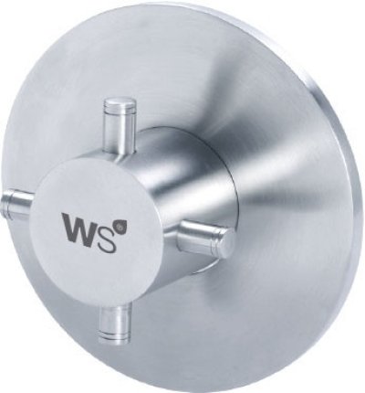 WS-0111 ก๊อกน้ำเย็นยืนอาบ แบบฝังผนัง รุ่น CHAOPRAYA