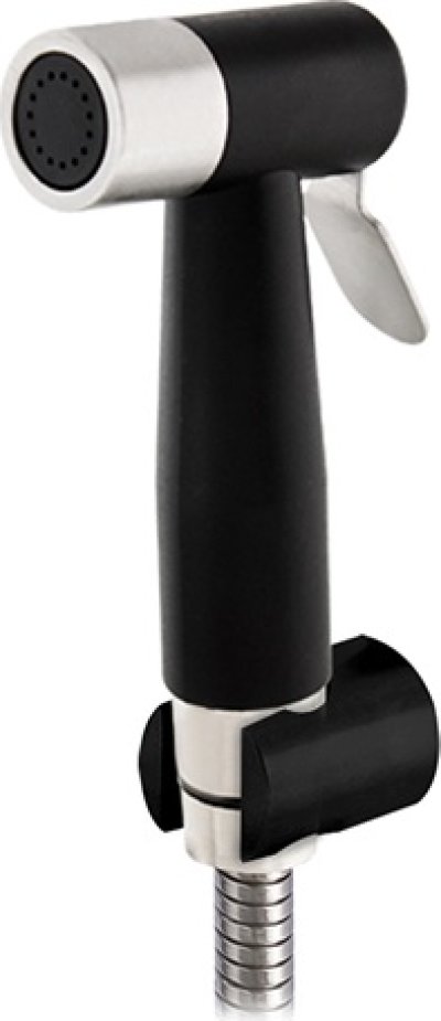 WS-0491PB ฝักบัวฉีดชำระ สีดำ พร้อมสาย