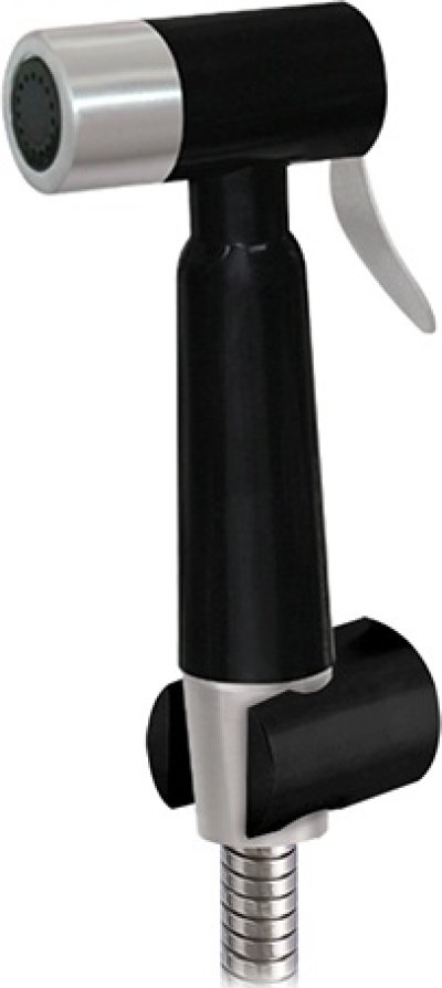 WS-0492PB สายฉีดชำระ สีดำ พร้อมสาย