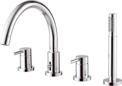 CT337AS45 ก๊อกผสมติดอ่างอาบน้ำพร้อมฝักบัวสายอ่อน 1 ฟังก์ชั่น รุ่น ANTHONY