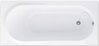 BT235D(H) อ่างอาบน้ำพร้อมสะดือสายโซ่ รุ่น BETTI