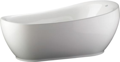 BT267PP(H) อ่างอาบน้ำพร้อมสะดือป๊อบอัพ รุ่น NEW TERRANOVA