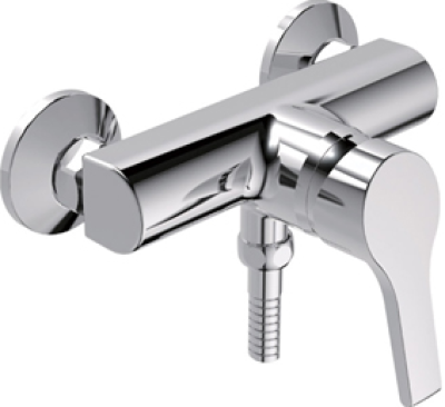 A-3915-300B ก๊อกผสมยืนอาบ แบบติดผนัง ไม่รวมชุดฝักบัว รุ่น ACTIVE II