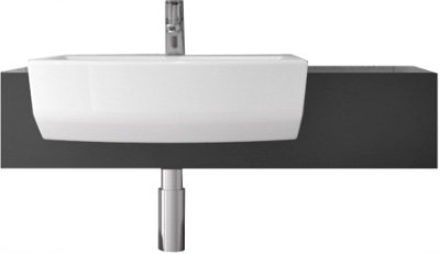 V0718 เคาน์เตอร์ใต้อ่างล้างหน้าสำหรับอ่าง TETRAGON C02427