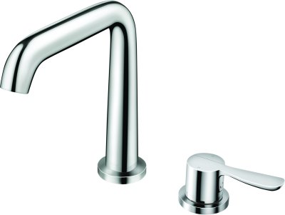 CT2182A ก๊อกผสมอ่างล้างหน้าแบบก้านโยกพร้อมสายน้ำดี รุ่น PATCHWORK