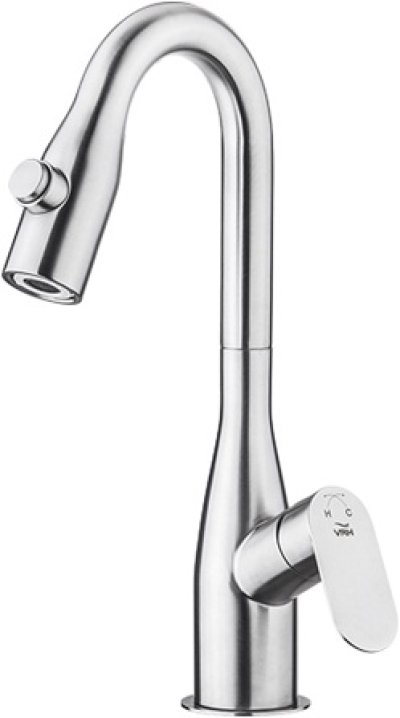 HFVSP-1000F3 ก๊อกเดี่ยวอ่างซิงค์คอสวิงปุ่มปรับสายน้ำ รุ่น FLOW