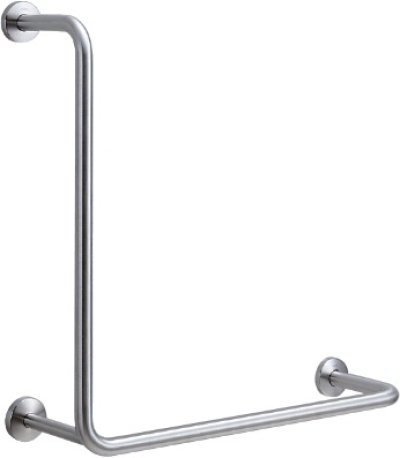 T113BL11 ราวจับรูปตัว L (ขนาด : 800 x 800 x 230 มม, ø 34 มม.)