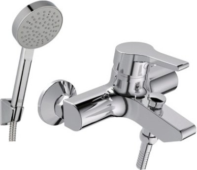 A-3913-200 ก๊อกผสมอ่างอาบน้ำ แบบติดผนัง พร้อมชุดฝักบัว รุ่น ACTIVE II