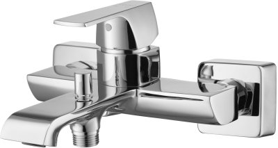 CT2206A ก๊อกผสมลงอ่างอาบน้ำแบบก้านโยก รุ่น CUBIC