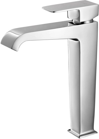 CT2191A ก๊อกผสมอ่างล้างหน้าแบบก้านโยกพร้อมสะดือป๊อบอัพและสายน้ำดี(ทรงสูง) รุ่น SONATA