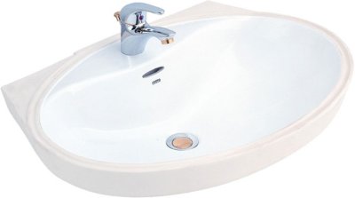 C016 อ่างล้างหน้า แบบฝังใต้เคาน์เตอร์ รุ่น CYNDY