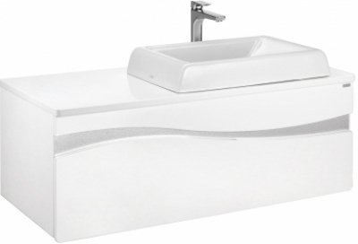 V0717 ตู้เก็บของใต้อ่างล้างหน้าแบบแขวน สำหรับอ่าง RIVIERA C00247