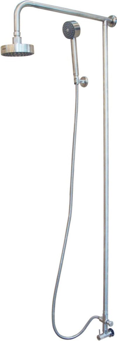 WS-7852P ชุดฝักบัวอาบน้ำแบบสายอ่อนและก้านแข็งพร้อมตัวปรับ