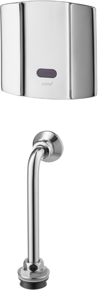 CT480AC ฟลัชวาล์วอัตโนมัติโถปัสสาวะชายฝังผนัง ชนิดTop Inlet (ใช้ไฟฟ้า)