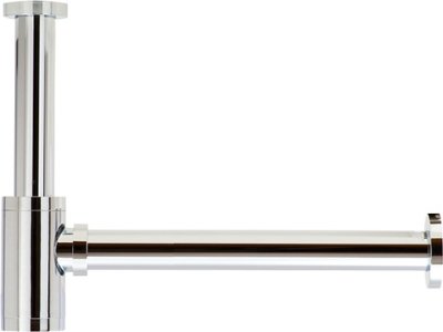 CWT-038L ท่อน้ำทิ้ง สแตนเลส แบบทรงกระบอก ยาว 12 นิ้ว