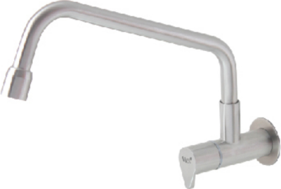 WS-1432 ก๊อกเดี่ยวอ่างล้างจาน แบบติดผนัง รุ่น DEW DROPS