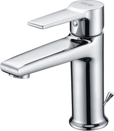 KF-18-620-50 ก๊อกผสมอ่างล้างหน้าแบบก้านโยก พร้อมป๊อปอัพ