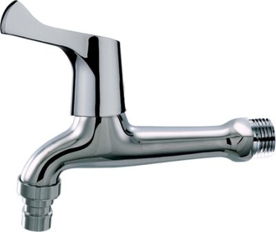 EC-03-410-50 ก๊อกเดี่ยวติดผนัง (แบบใส่สายยาง)