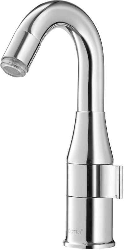 CT1213(LED) ก๊อกเดี่ยวอ่างล้างหน้าพร้อมไฟ LED รุ่น TURBITECT