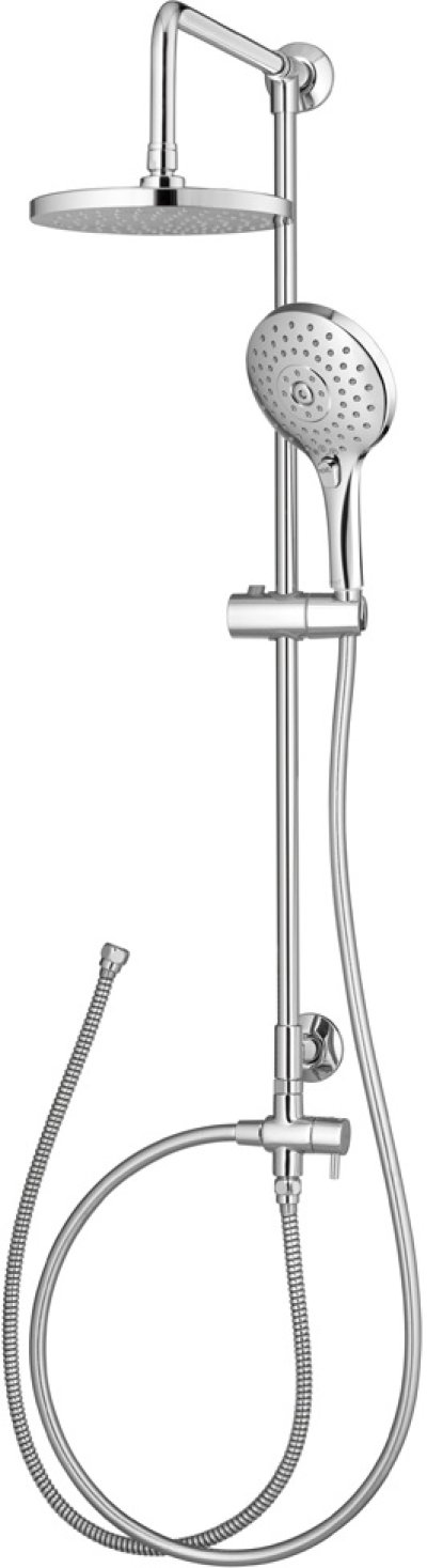 CT623Z94Z001 ชุดท่อลอยพร้อมฝักบัวสายอ่อน 3 ฟังก์ชั่น ฝักบัวก้านแข็งขนาด 8 นิ้วและสายน้ำดียาว 1 เมตร