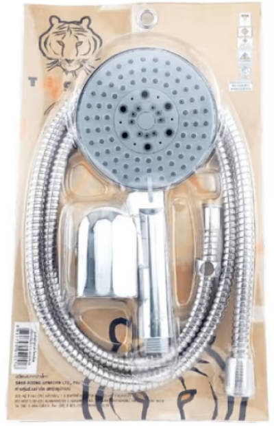 EPS 04 ชุดฝักบัวอาบน้ำแบบสายอ่อน 5 ระบบ สีโครเมี่ยม