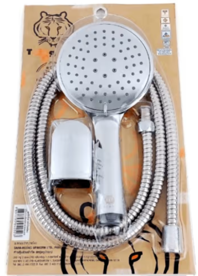 EPS 05 ชุดฝักบัวอาบน้ำแบบสายอ่อน 3 ระบบ สีโครเมี่ยม