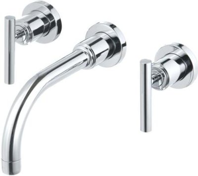 CT237C20 ก๊อกผสมอ่างล้างหน้าเซ็นเตอร์ 8 นิ้ว ชนิดติดผนัง รุ่น CROSS