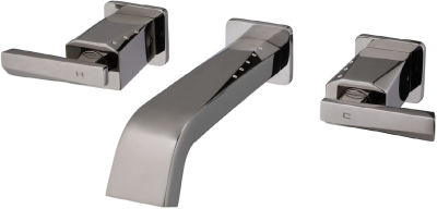 CT2121C31ST#BN ก๊อกผสมอ่างล้างหน้าเซ็นเตอร์ 8 นิ้ว ชนิดติดผนัง รุ่น GLACIER