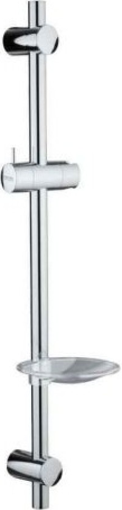 KS-07-721-50 ชุดราวเลื่อน ยาว 71.5 ซม. พร้อมจานวางสบู่