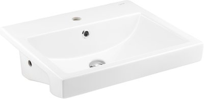 C02460 อ่างล้างหน้า แบบฝังครึ่งเคาน์เตอร์ รุ่น VIVA