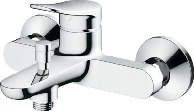 TBS04302T ก๊อกผสมสำหรับลงอ่างอาบน้ำและยืนอาบ ชนิดติดผนัง (ไม่รวมชุดฝักบัวสายอ่อน)