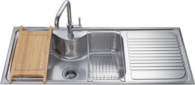 SUMO3BL SET อ่างล้างจาน 1 หลุม 1 ที่พัก