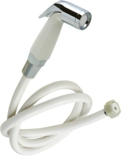 RS-902/WH-00 ชุดฝักบัวฉีดชำระพร้อมสาย สีขาว