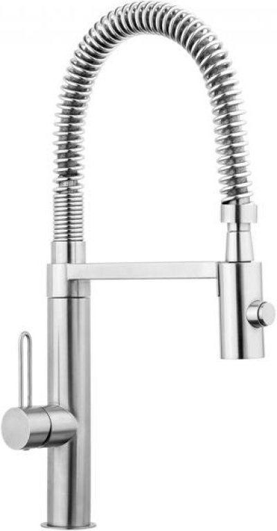 HFVSP-000077 ก๊อกเดี่ยวทรงสูงอย่างล้างจาน คอสปริง ระบบน้ำ 2 รูปแบบ รุ่น ARGO