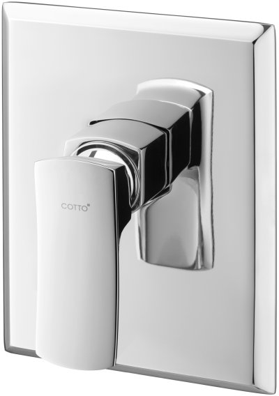 CT2256A วาล์วผสมเปิด-ปิดน้ำแบบก้านโยก ชนิดฝังผนัง รุ่น THANTARA