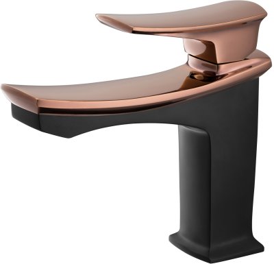 CT2251A#BLBR ก๊อกผสมอ่างล้างหน้าแบบก้านโยกพร้อมสะดือป๊อปอัพและสายน้ำดี รุ่น THANTARA