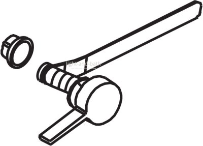 1177372-CP Trip Lever Assy