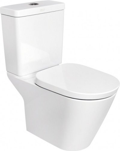 TF-2102-WT-0 (CL21020-6DACTST) สุขภัณฑ์ แบบสองชิ้น 3/4.5 ลิตร รุ่น TONIC NEW WAVE