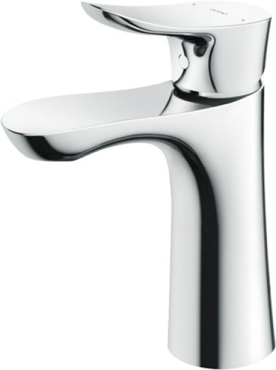 TLG01103T ก๊อกเดี่ยวอ่างล้างหน้าแบบก้านโยก พร้อมสะดือป๊อปอัพ (เฉพาะน้ำเย็น) รุ่น GO