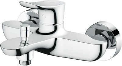 TBG01302T ก๊อกผสมสำหรับลงอ่างอาบน้ำและยืนอาบ ชนิดติดผนัง (ไม่รวมชุดฝักบัวสายอ่อน)