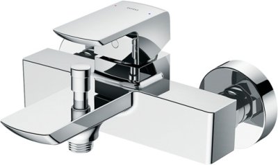 TBG02302T ก๊อกผสมสำหรับลงอ่างอาบน้ำและยืนอาบ ชนิดติดผนัง (ไม่รวมชุดฝักบัวสายอ่อน)