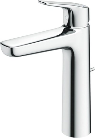 TLG03303T ก๊อกผสมอ่างล้างหน้าแบบก้านโยก ทรง Semi-tall พร้อมสะดือป๊อปอัพ