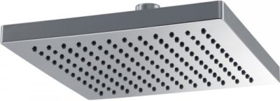 KS-04-352-50 หัวฝักบัว Rain Shower แบบสี่เหลี่ยมจัตุรัส ขนาด 20x20 ซม. (ABS)