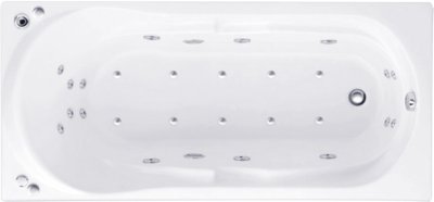 BWA421PP(H) อ่างระบบน้ำวนอัดอากาศแบบมีมือจับ พร้อมสะดือป๊อปอัพ รุ่น MACONI